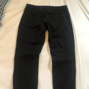 Banana Republic Pants - Banana republic leather front ankle pants Banana Republic Pants - Banana republic leather front ankle pants